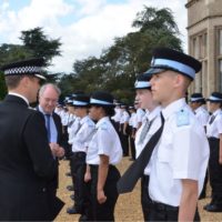 Warwickshire Police Cadets passing out ceremony
