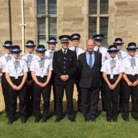Warwickshire Police Cadets passing out ceremony