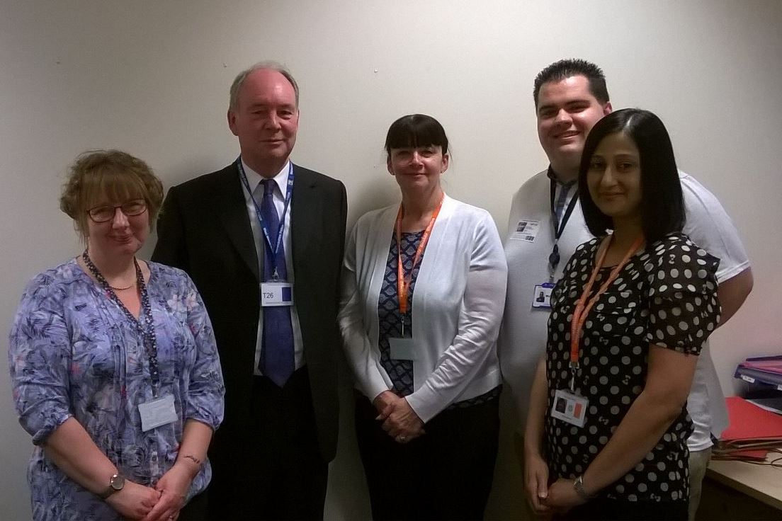 Meeting with Victim Support at Nuneaton Justice Centre