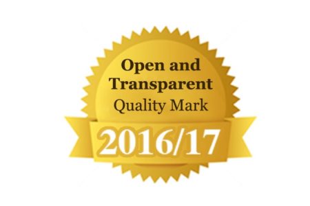 CoPACC Open and Transparent Quality Mark 2016/17