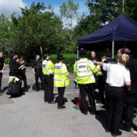 Specials from across the North briefing for a day of traffic checks.
