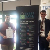 Cyber Crime Advisor Alex Gloster with the Victim Support Cyber Champions.