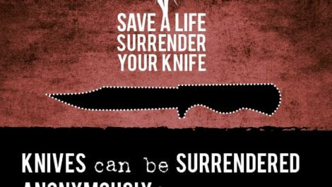 Knife surrender campaign image