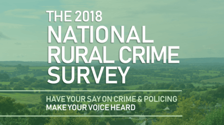 National Rural Crime Survey 2018 banner