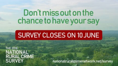 National Rural Crime Survey - Survey Closes on June 10