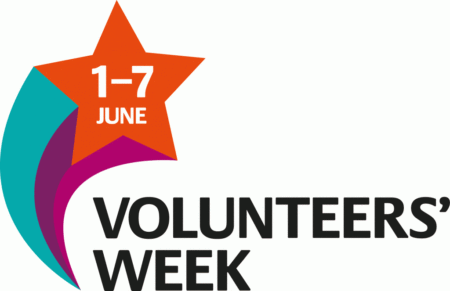 National Volunteers' Week June 1-9 2018 banner