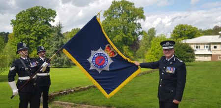Warwickshire police flag