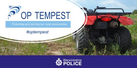 OP Tempest protecting and serving our rural communities warwickshrie police
