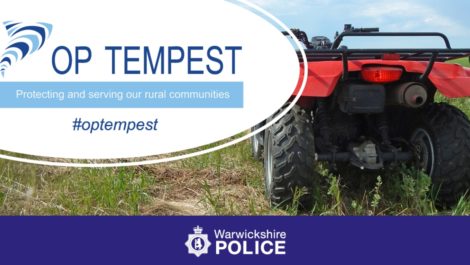 OP Tempest protecting and serving our rural communities warwickshrie police