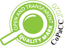 CoPaCC 2020 Open and Transparent Quality Mark logo