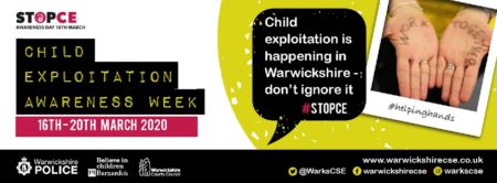 Child Exploitation Awareness Week Banner