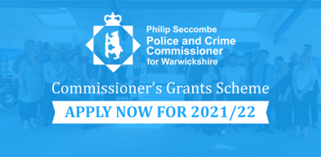Commissioner's Grants Scheme: Apply now for 2021/22