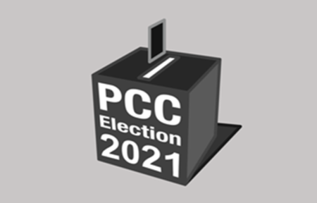 A ballot box labelled PCC elections 2021