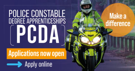 Police Constable Degree Apprenticeships - applications now open