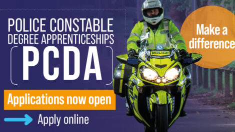 Police Constable Degree Apprenticeships - applications now open