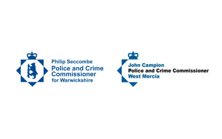 Warwickshire OPCC and West Mercia OPCC logos