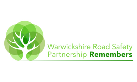 Warwickshire Road Safety Partnership Remembers logo