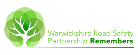 Warwickshire Road Safety Partnership Remembers logo