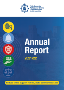 Cover of the Annual Report 2021/22