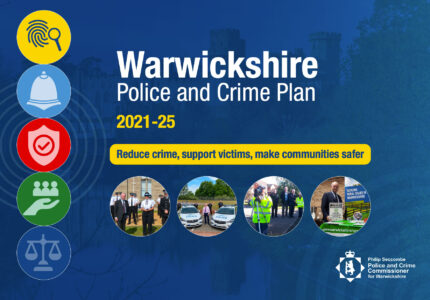 Warwickshire Police and Crime Plan cover