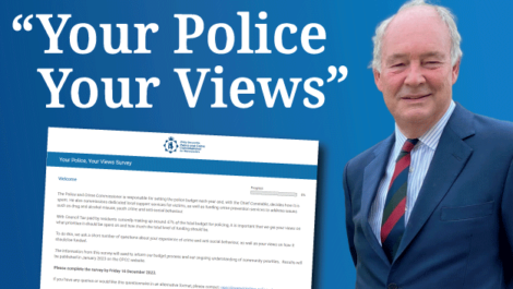 A view of the Your Police, Your Views survey