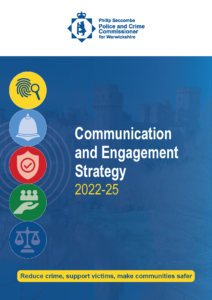 Cover of the Communications and Engagement Strategy 2022-25.